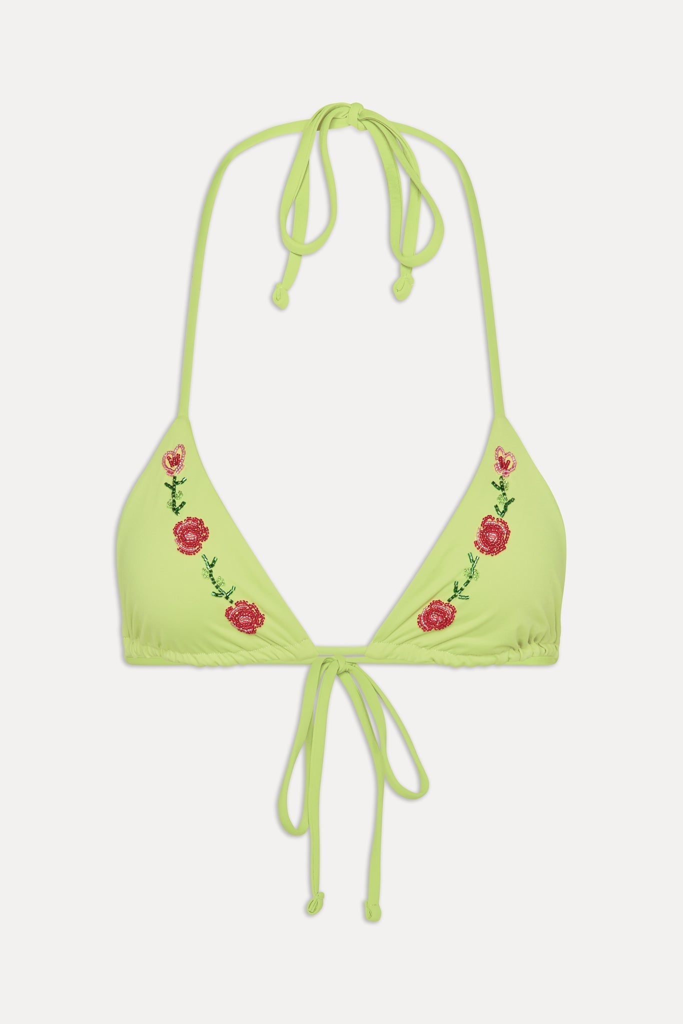 Nick Skimpy Triangle Bikini Top - Lily Pad