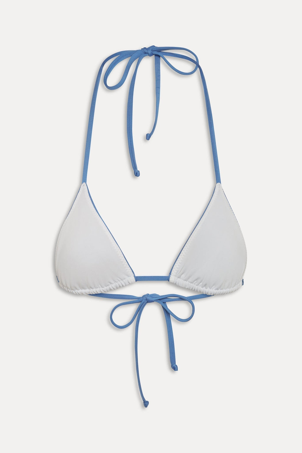 Nick Triangle Halter Bikini Top - Shoreline