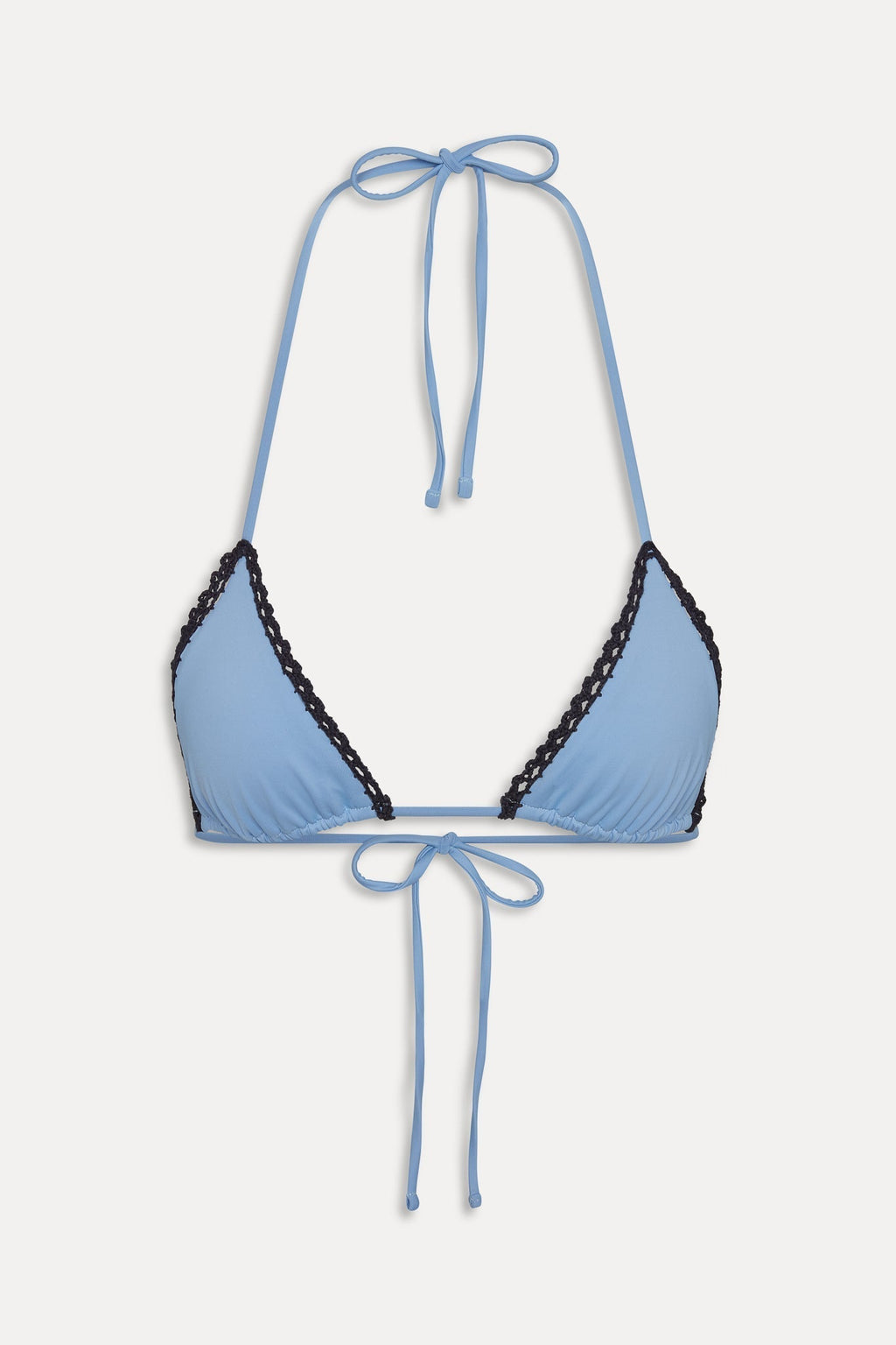 x JENNIE Nick Triangle Bikini Top - Heaven Crochet