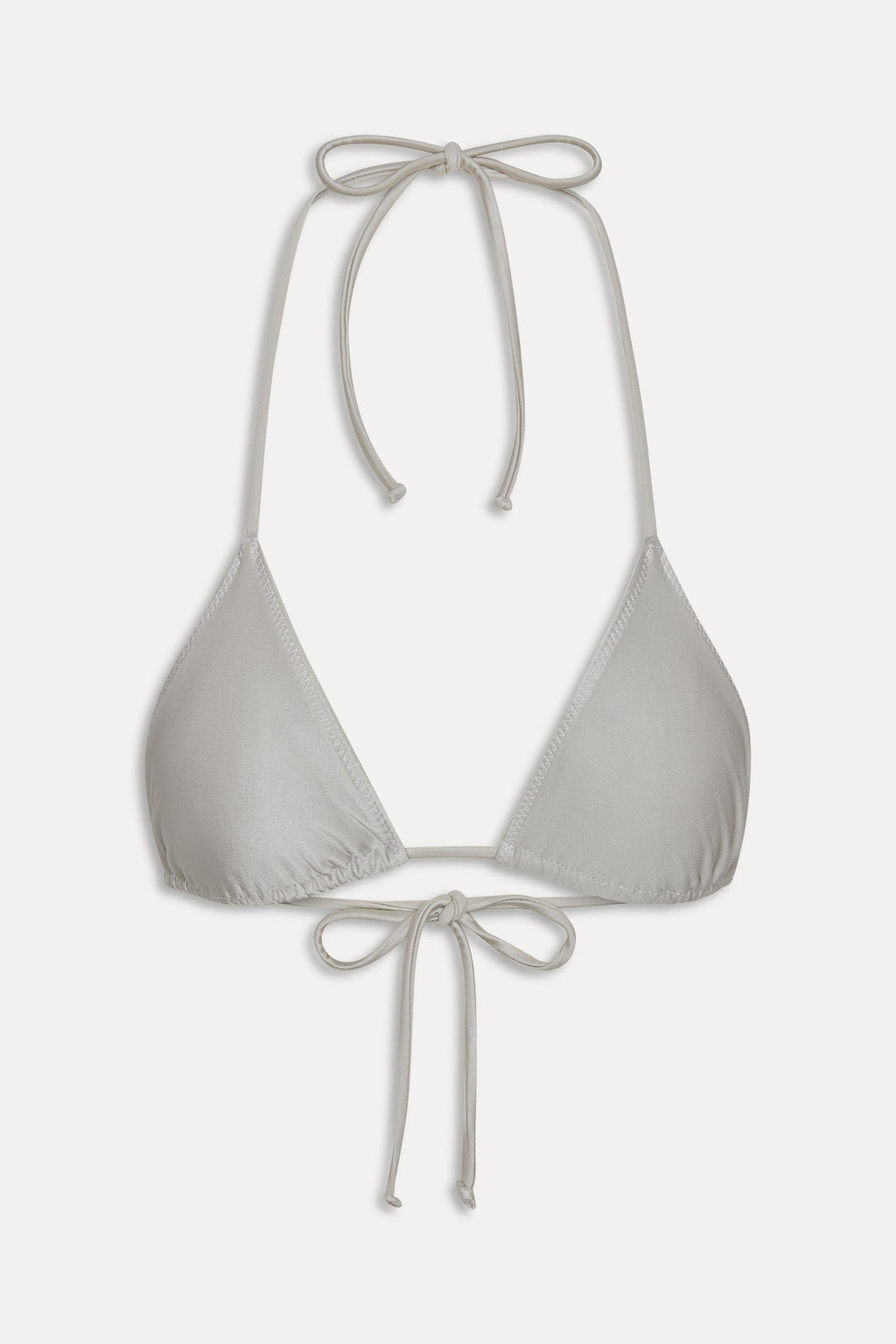 x JENNIE Nick Satin Bikini Top - Moon