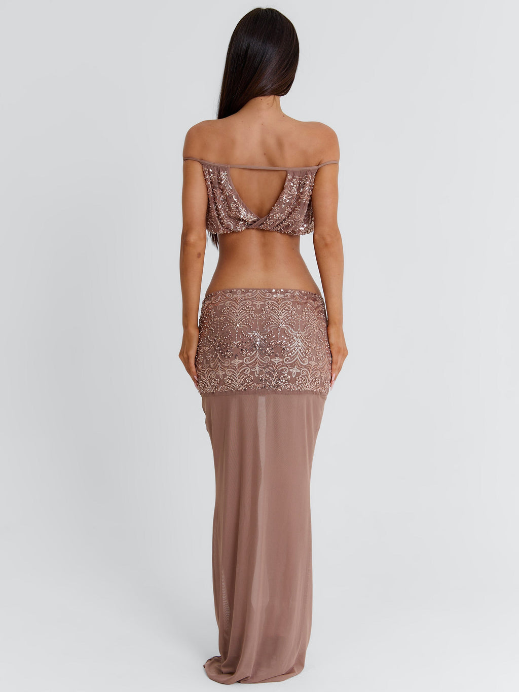 Patience Crop Top Taupe