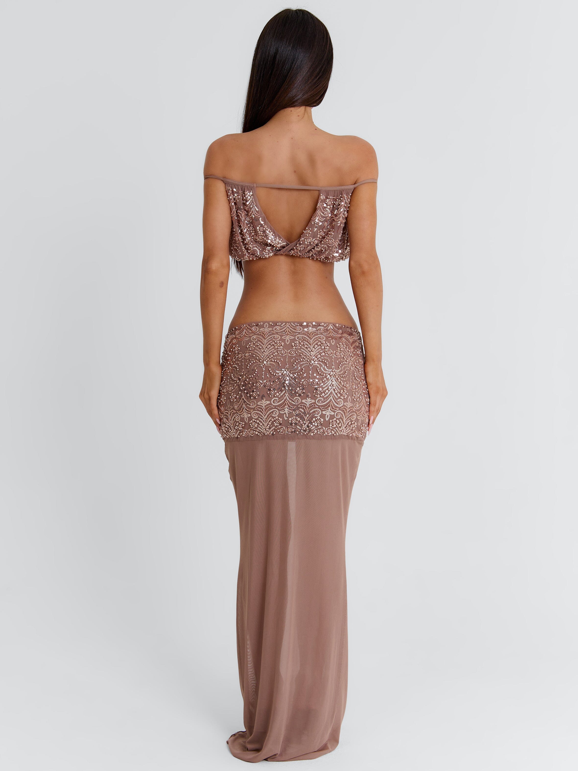 Patience Crop Top Taupe