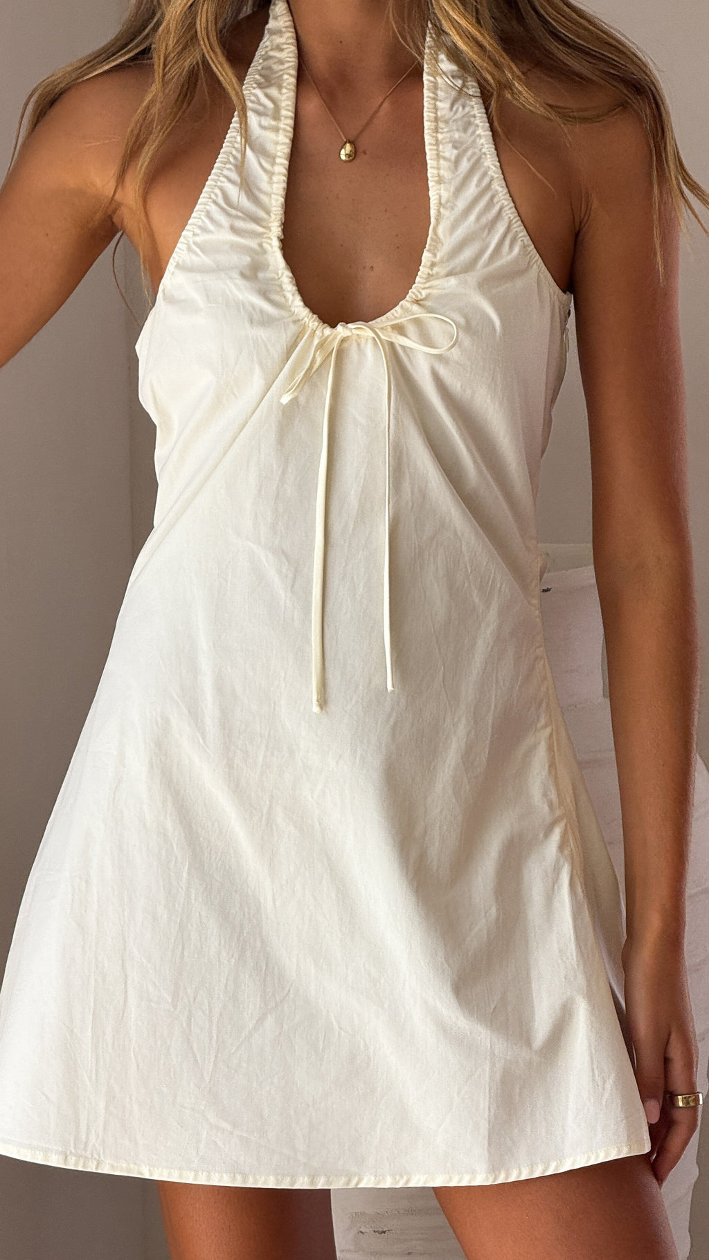 Elsie Mini Dress - Butter