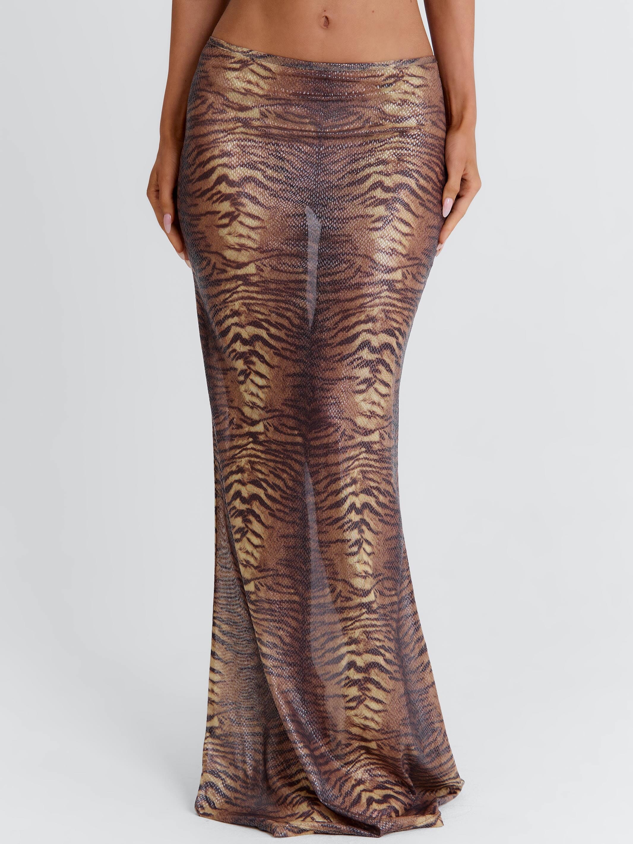 Resan Maxi Skirt Tiger