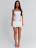 Riah Mini Dress White