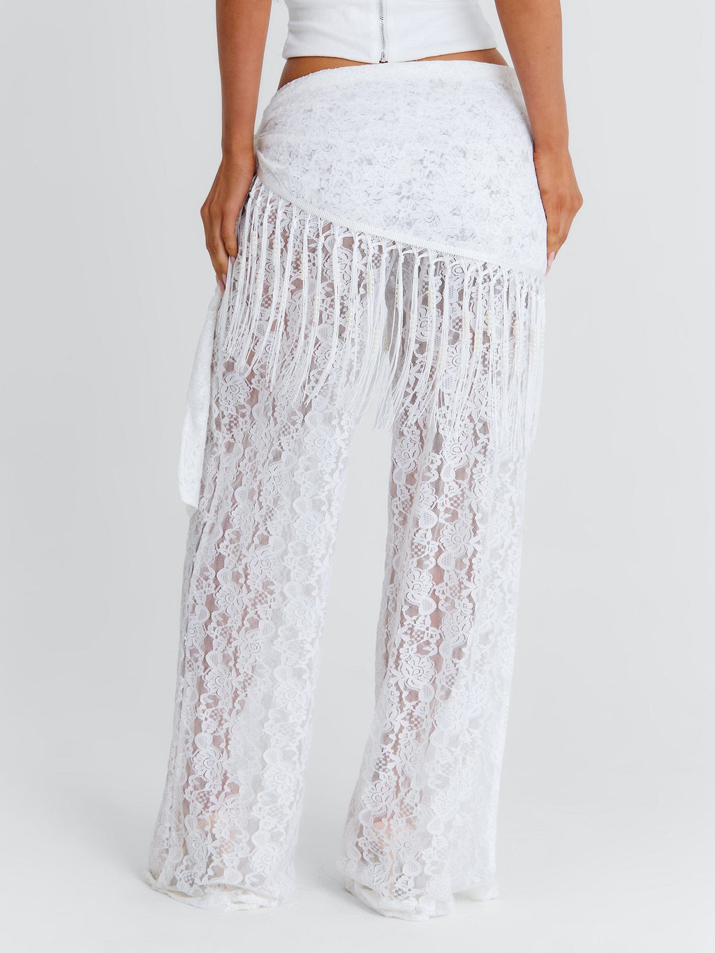 Riane Pant Two Piece White