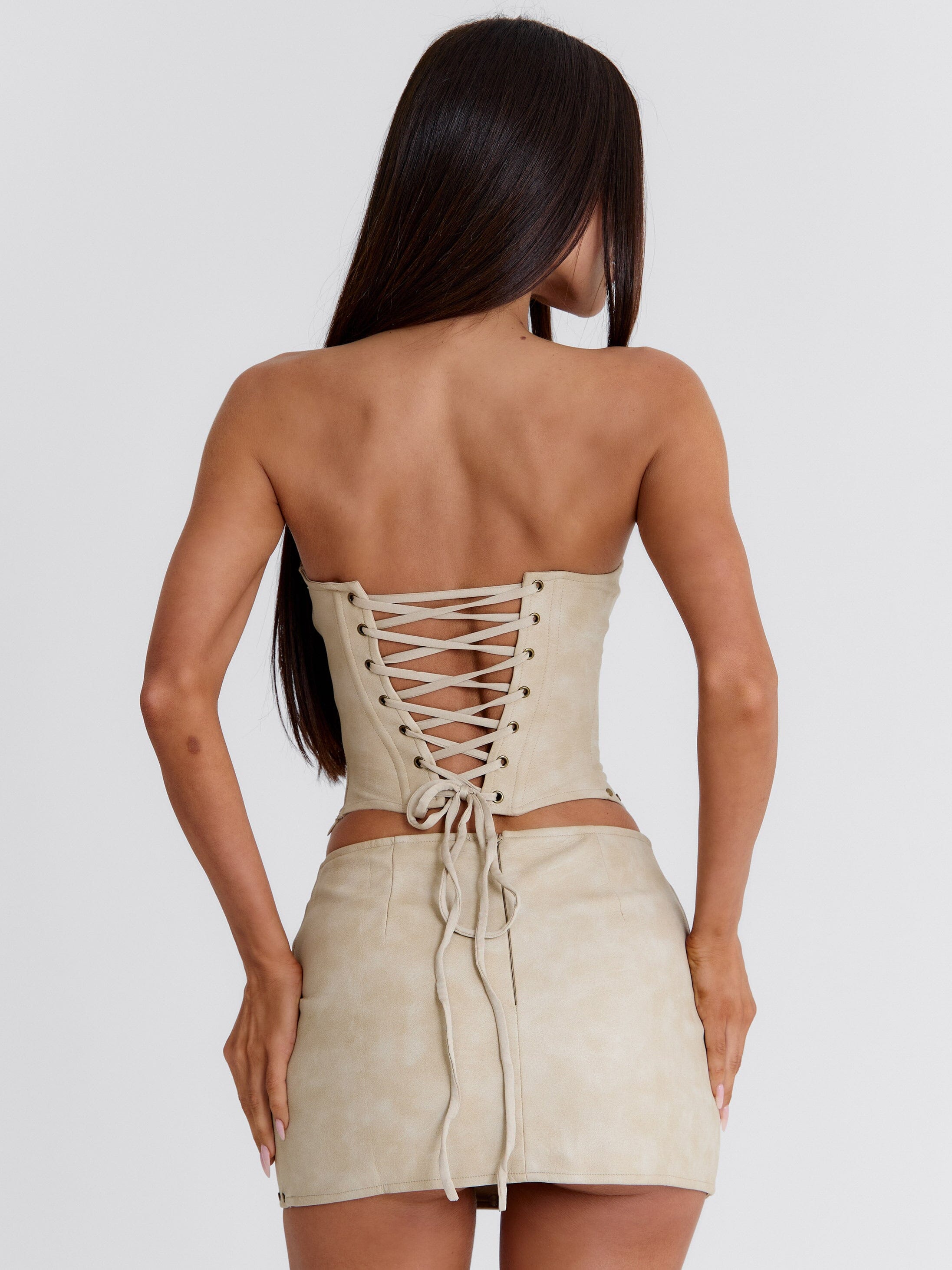Rodeo Mini Skirt Sand