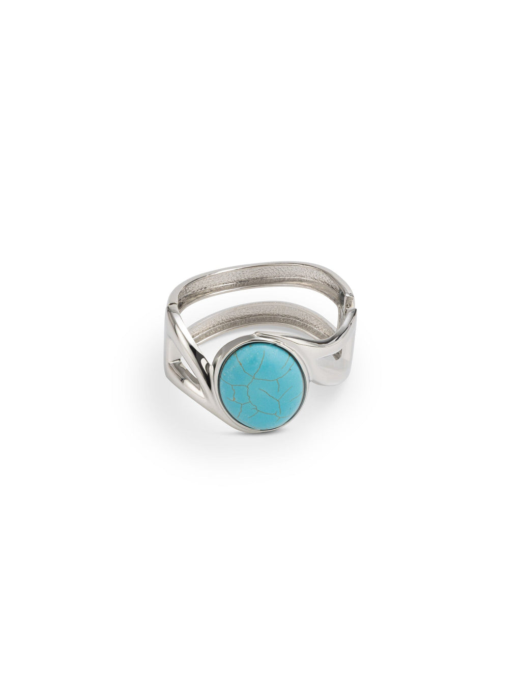 Rune Bangle Silver
