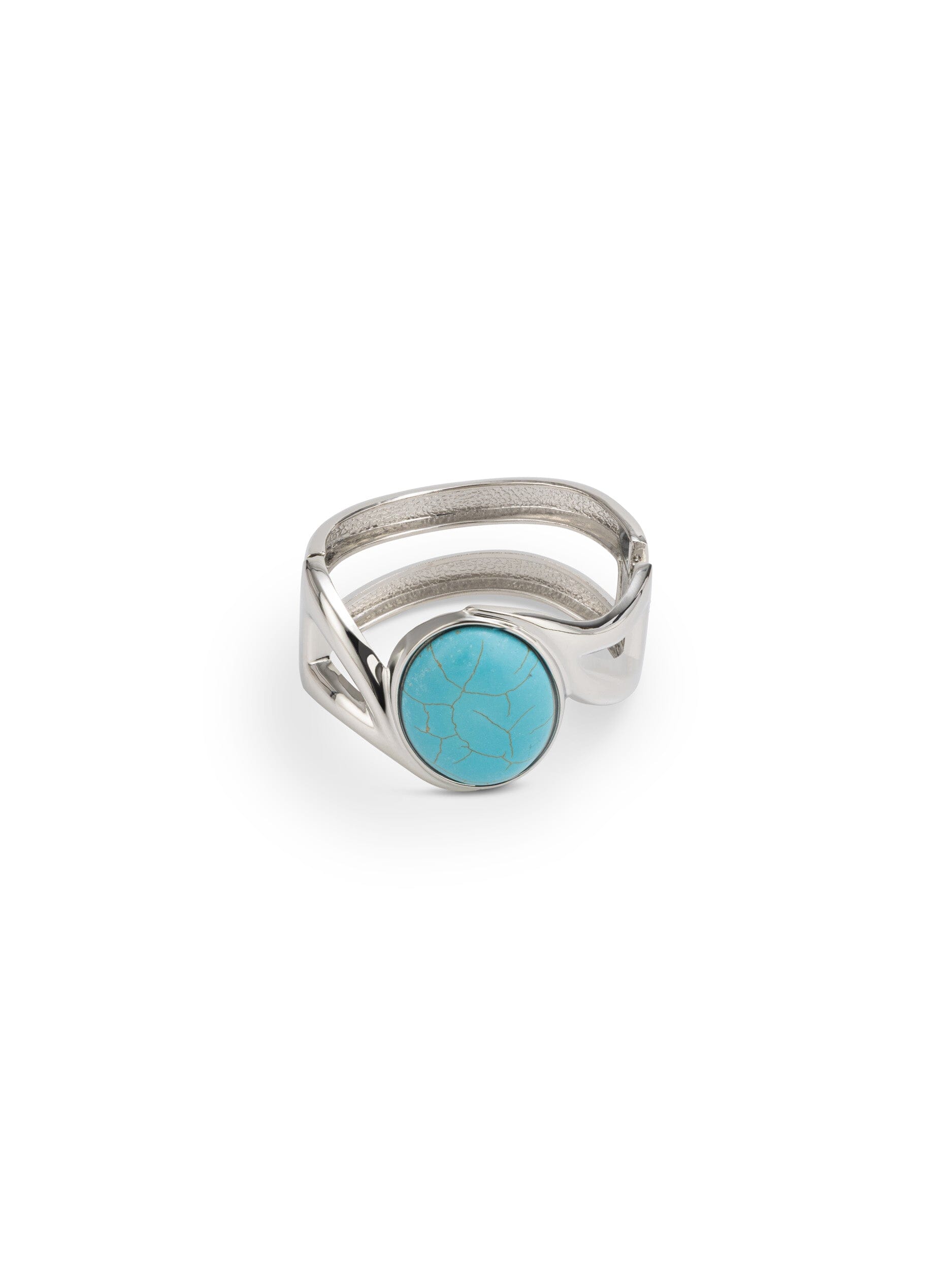 Rune Bangle Silver