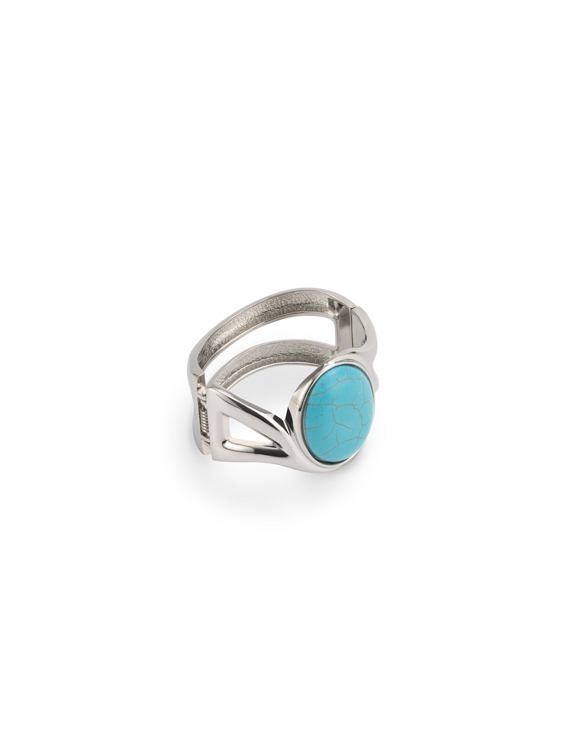 Rune Bangle Silver