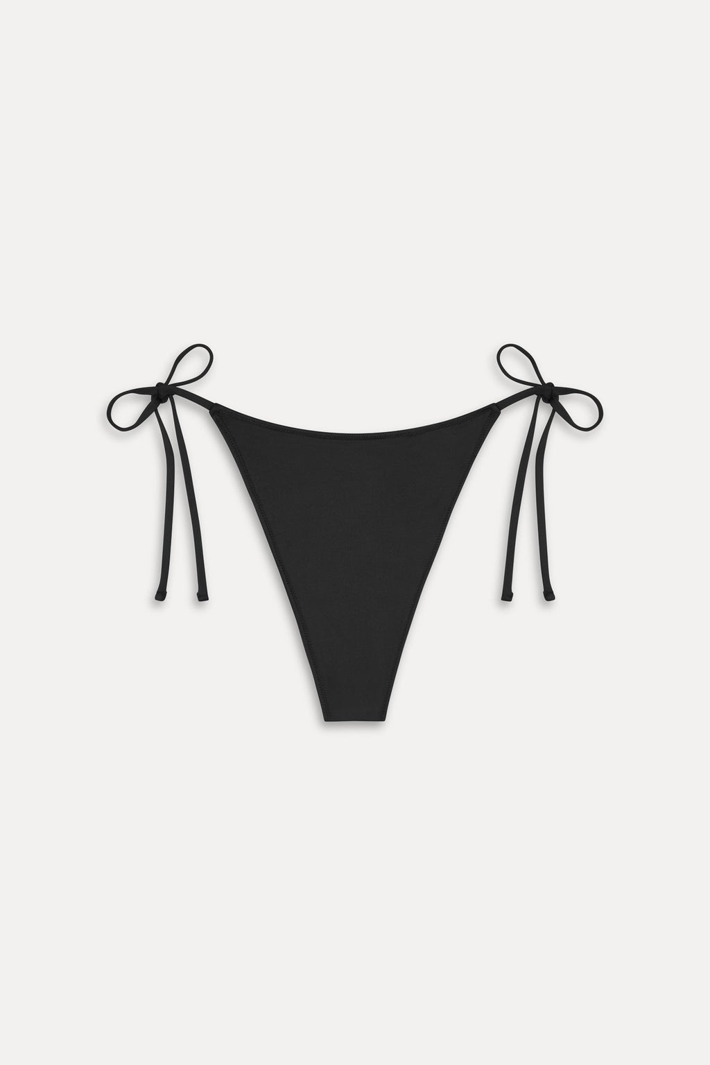 Romeo Cheeky String Bikini Bottom - Black