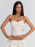 Sonya Corset Top Ivory