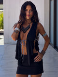 Sofie Crop Top Black
