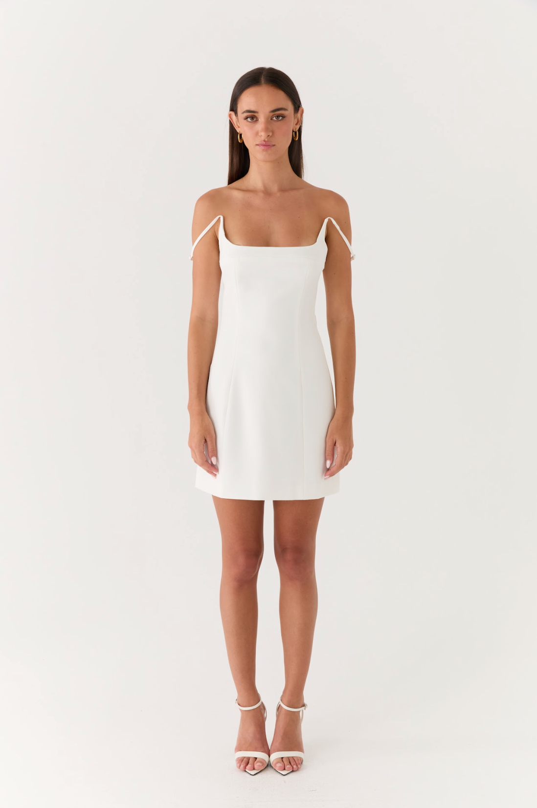 Caelia Mini Dress - White