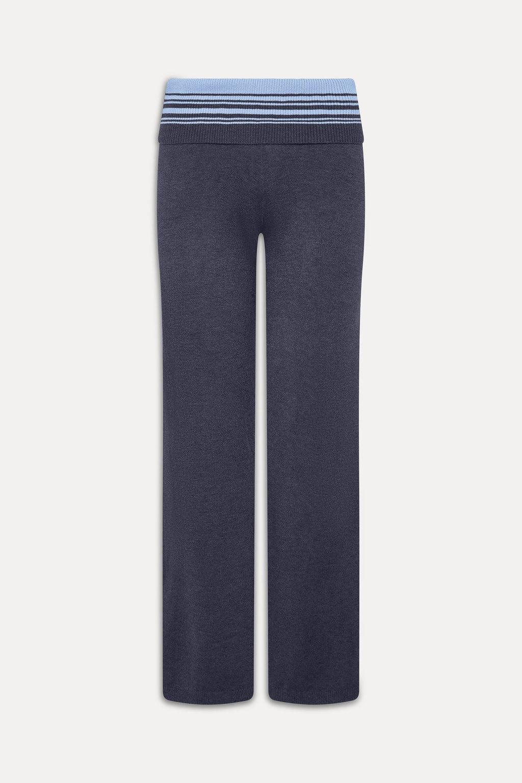 Shore Low Rise Knit Pants - Stone Stripe