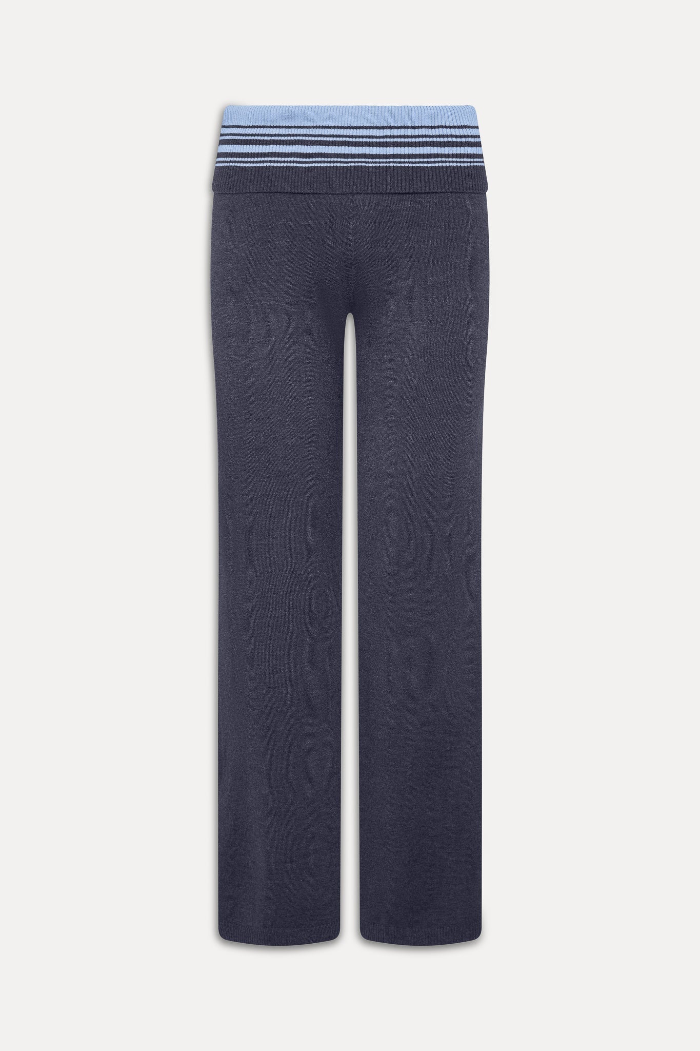 Shore Low Rise Knit Pants - Stone Stripe
