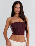 Theresa Top Burgundy