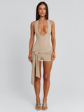 Traci Playsuit Stone