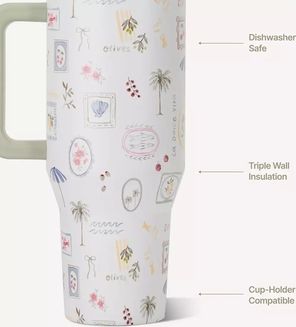 HYDROJUG 40 oz. Traveler Tumbler - Ciao Bella
