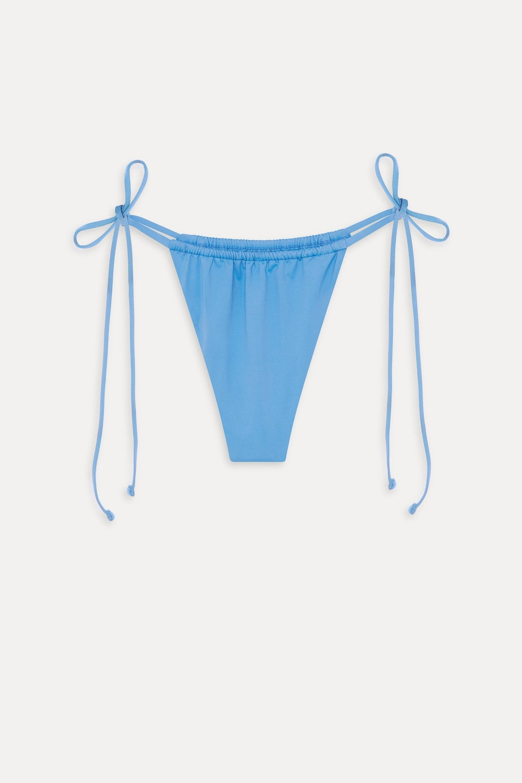 Tia Skimpy String Bikini Bottom - Azure