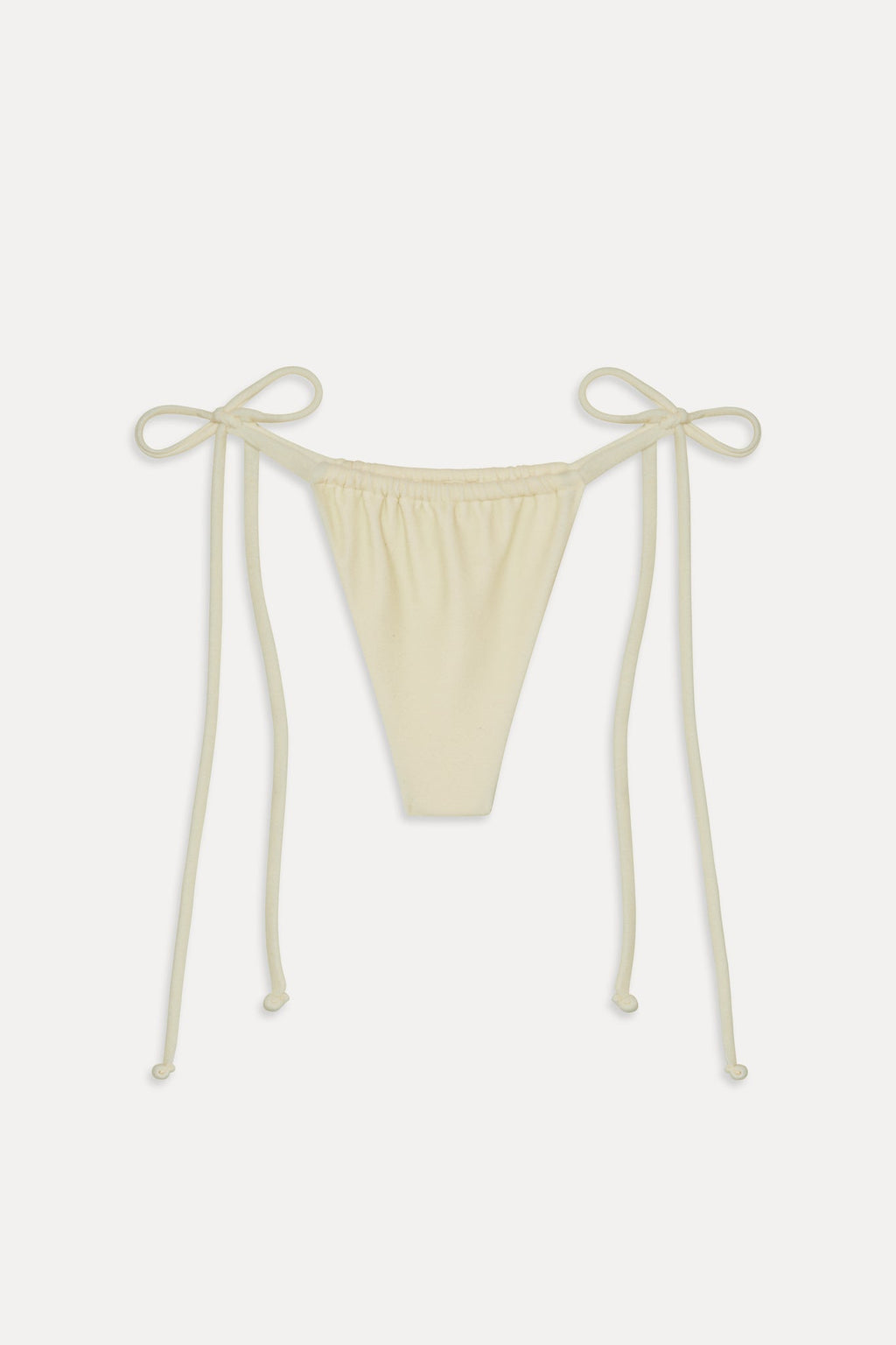 Tia Terry Skimpy Bikini Bottom - Lemon