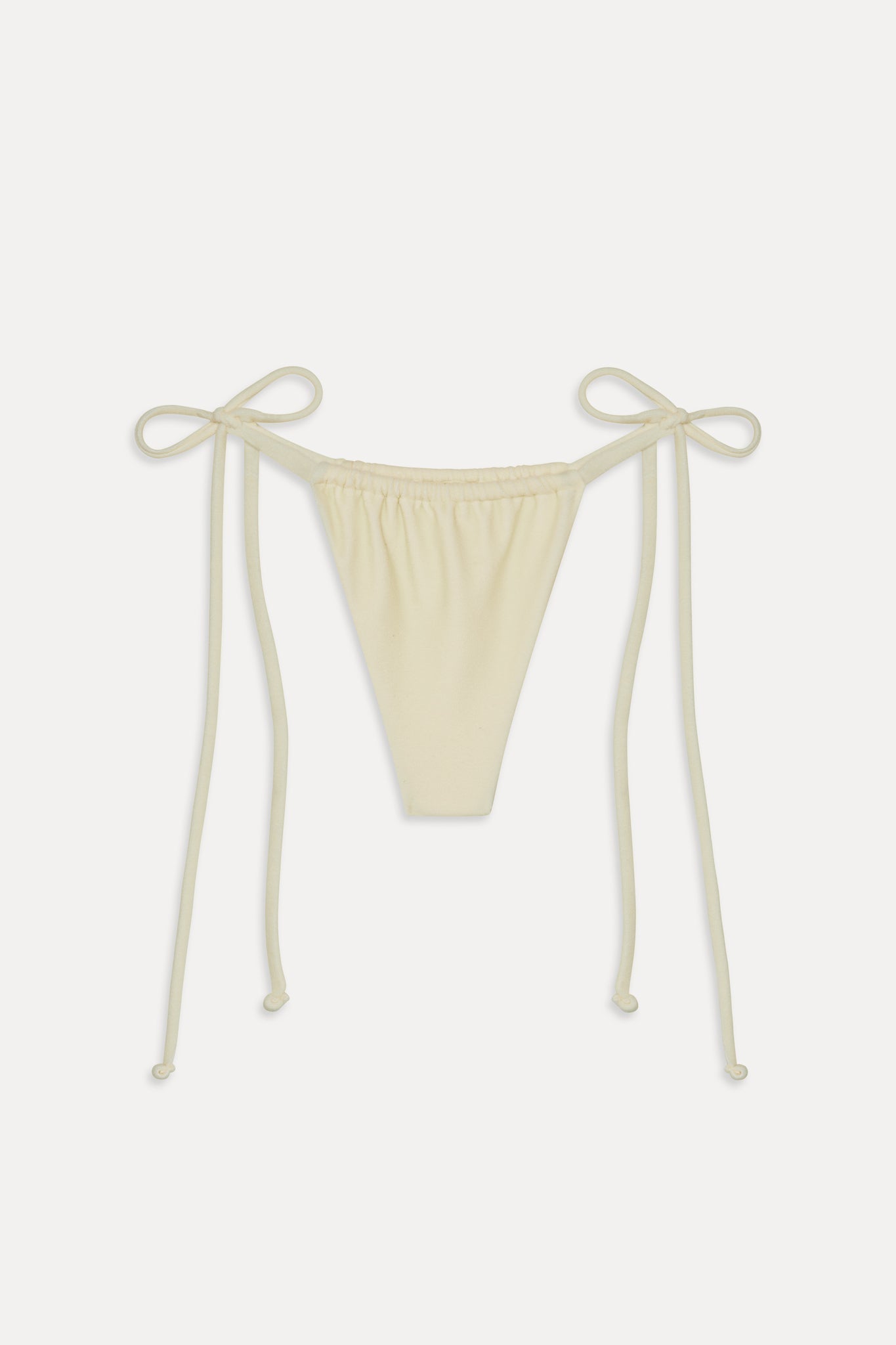 Tia Terry Skimpy Bikini Bottom - Lemon