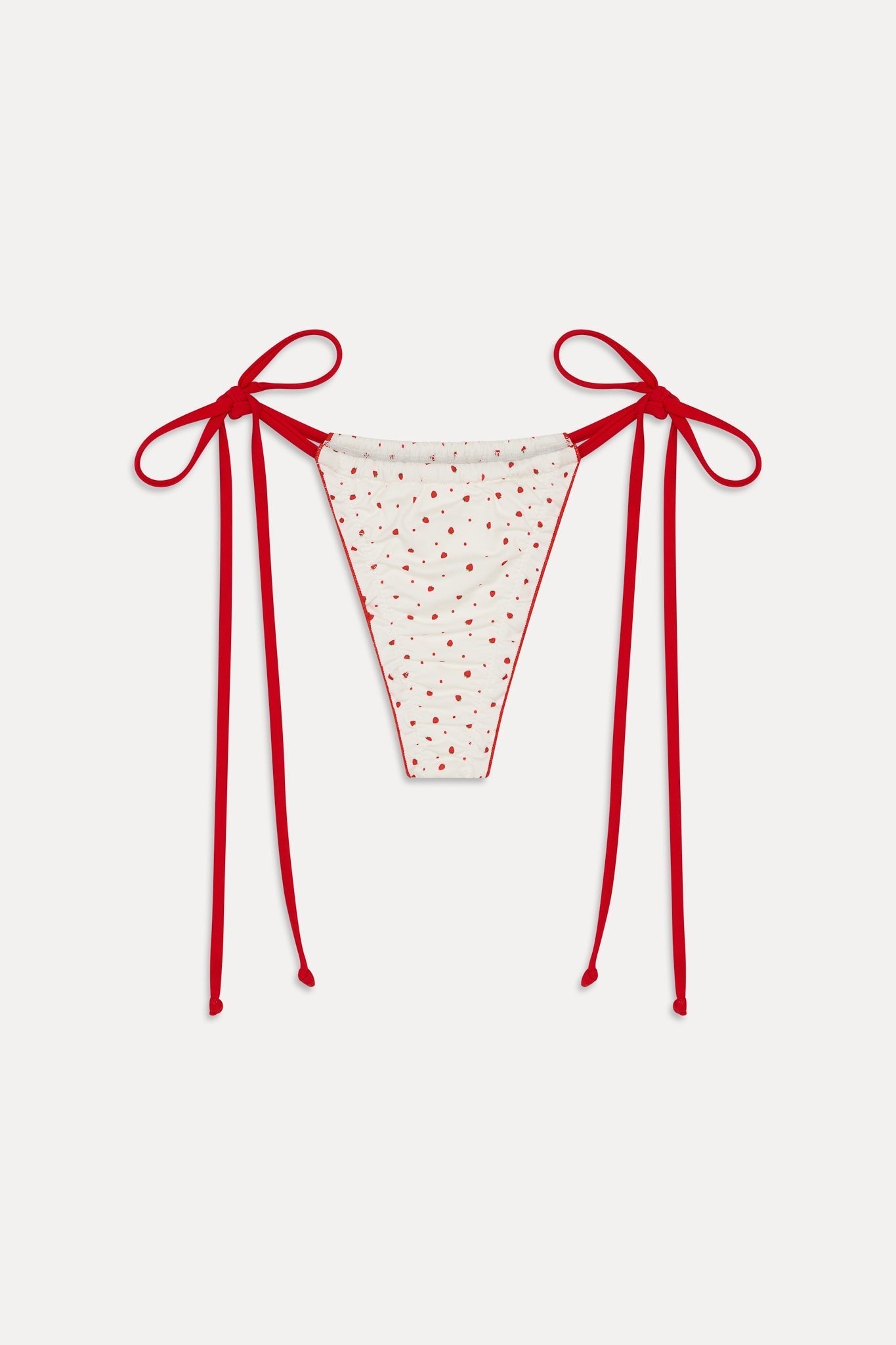 Tidal Micro String Bikini Bottom - Tiny Berry