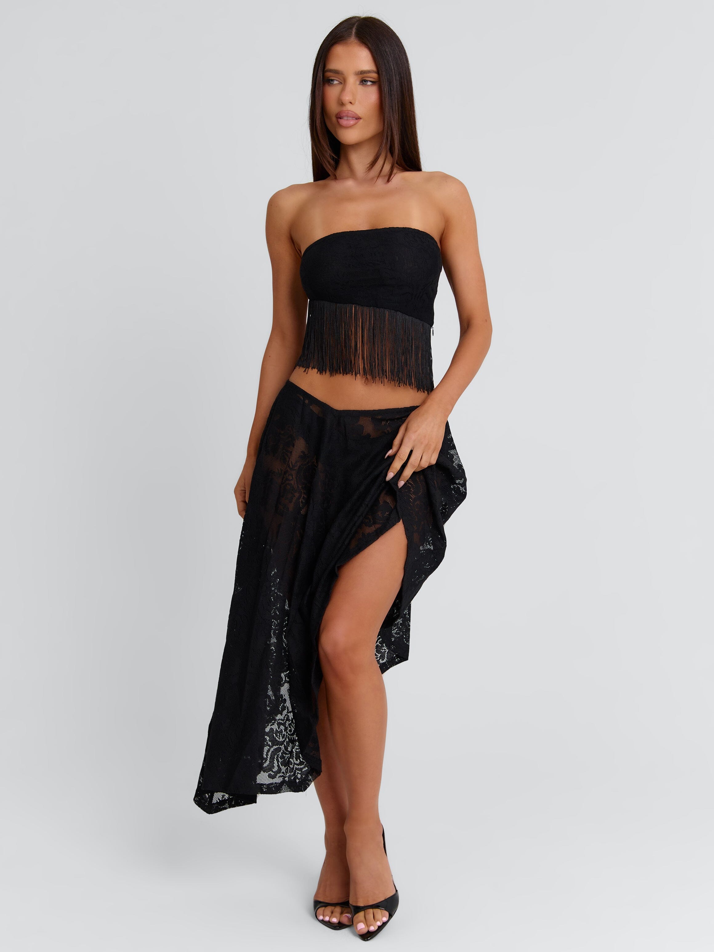 Ximena Top Black