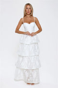 Elevated Desire Maxi Dress White