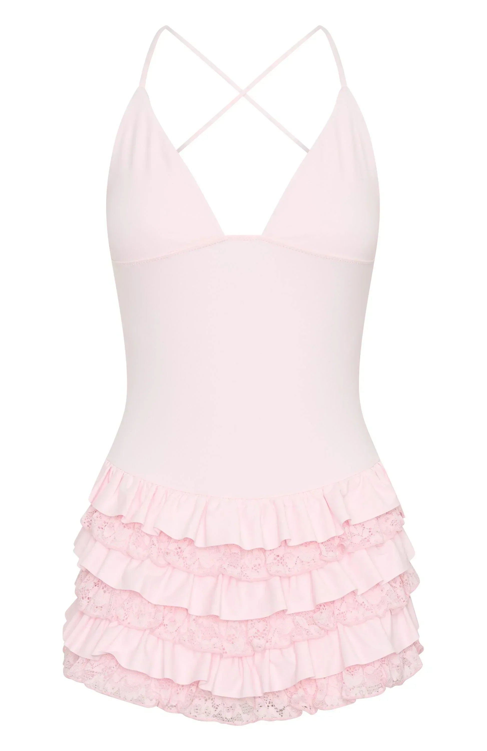 Dream Of Me Playsuit Baby Pink