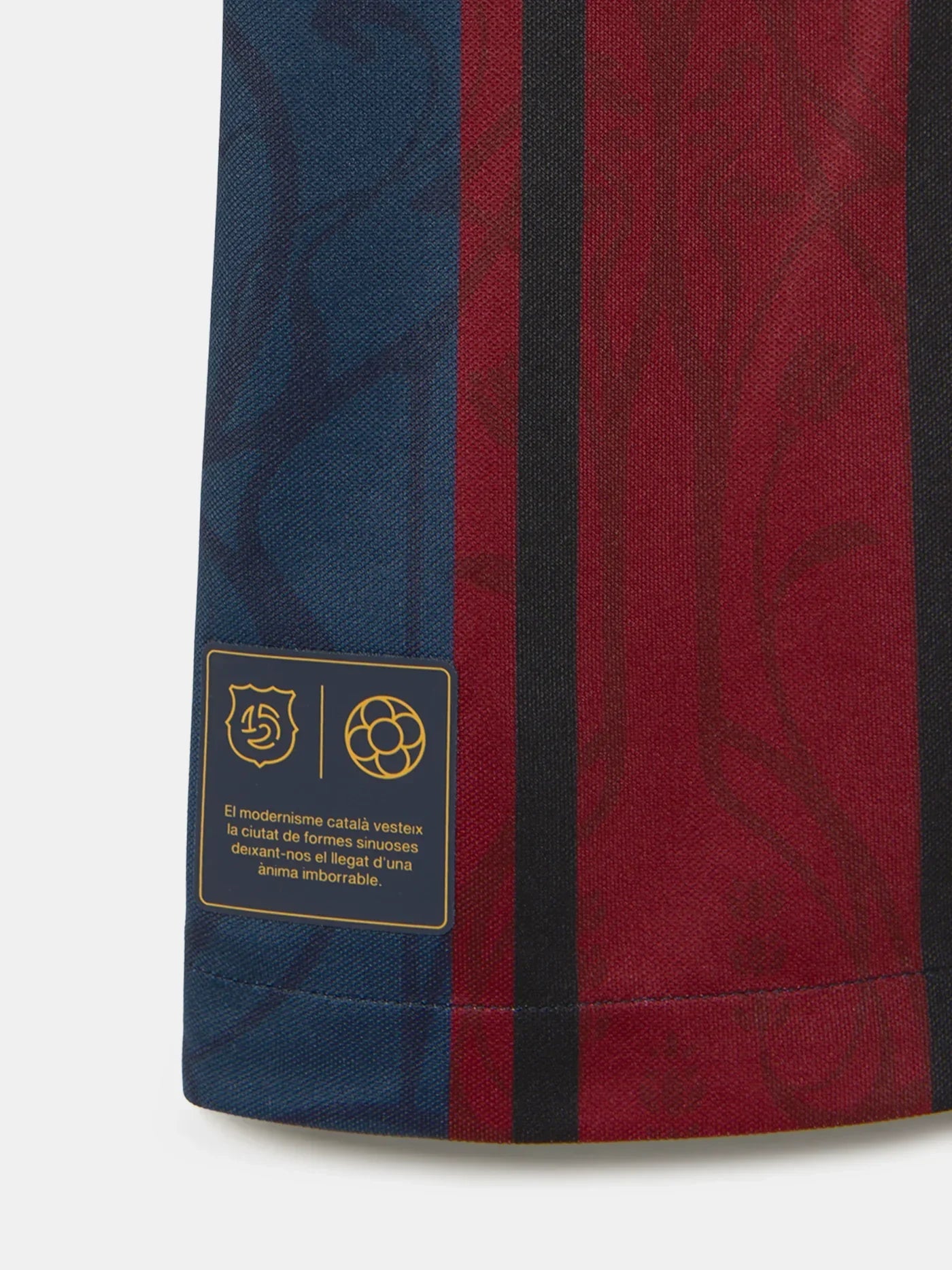Modernist Crop Fc Barcelona Polo Oversize - Women