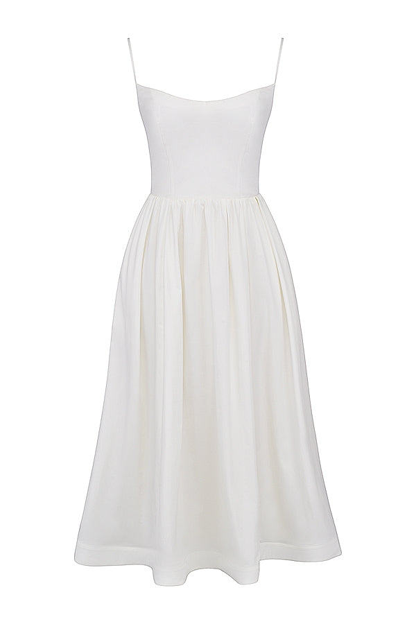 ivory corset sundress