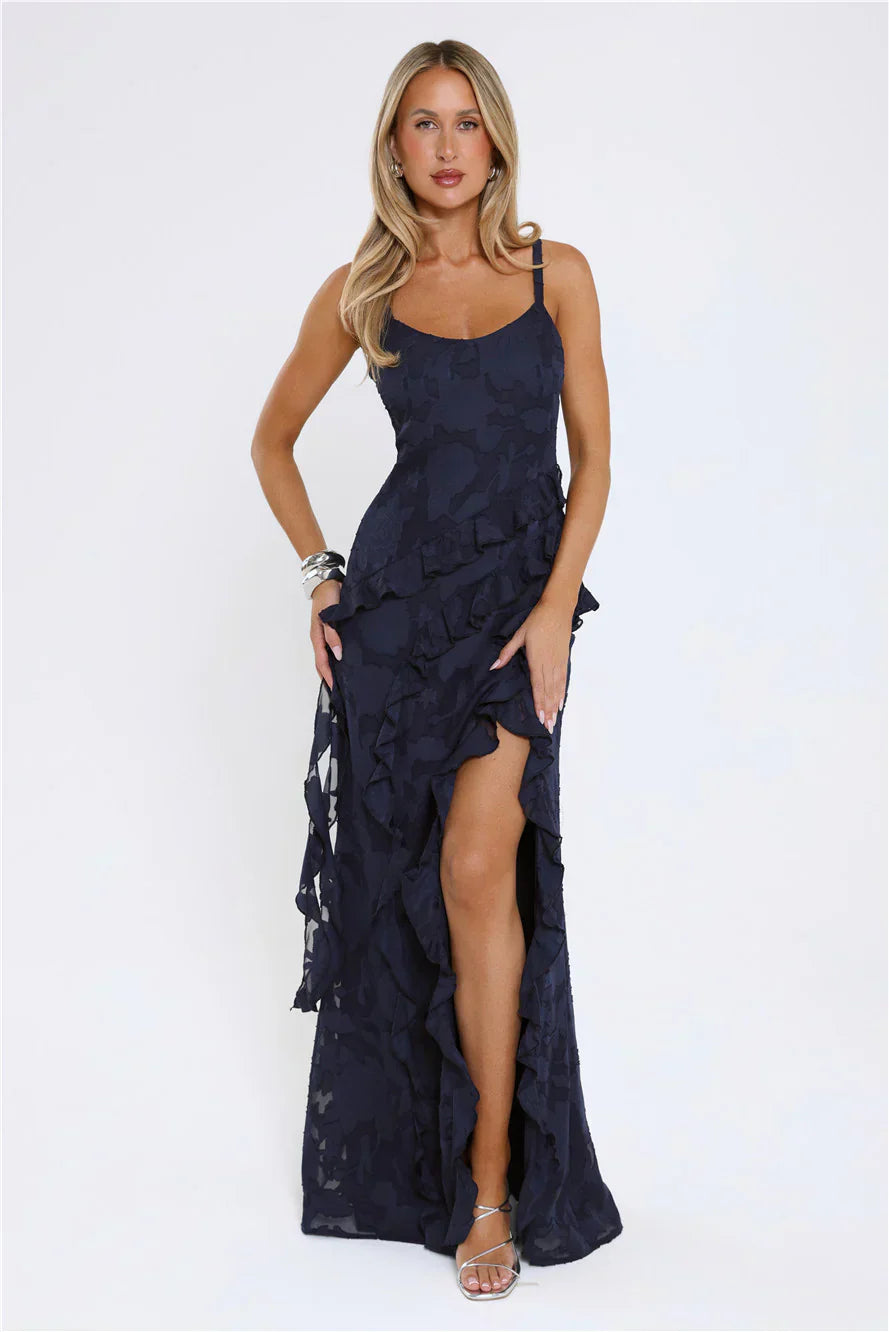 Urban Elegance Maxi Dress Navy