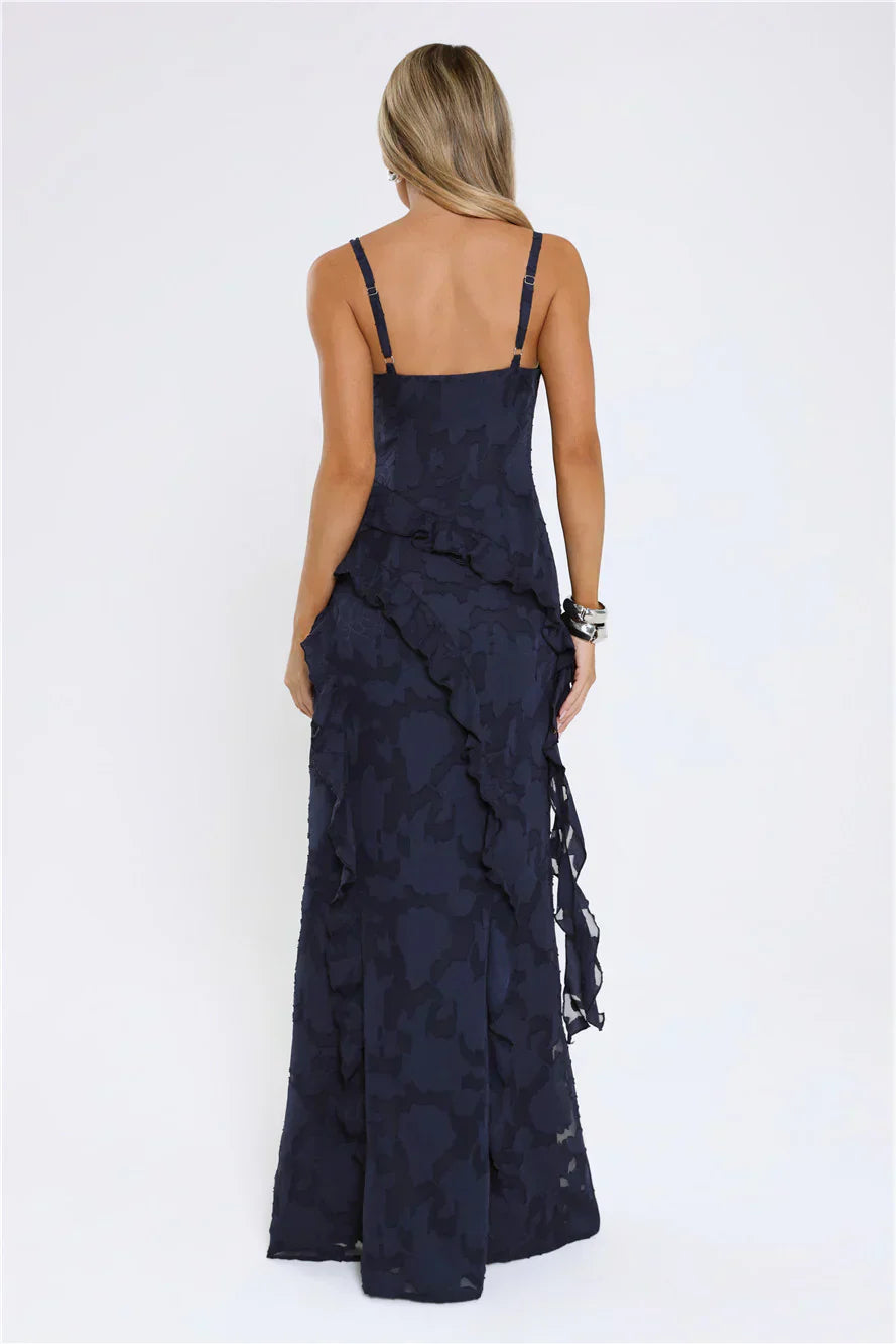 Urban Elegance Maxi Dress Navy