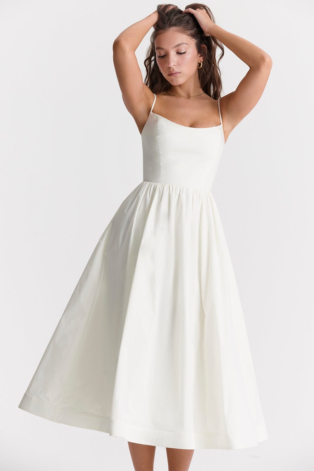 ivory corset sundress