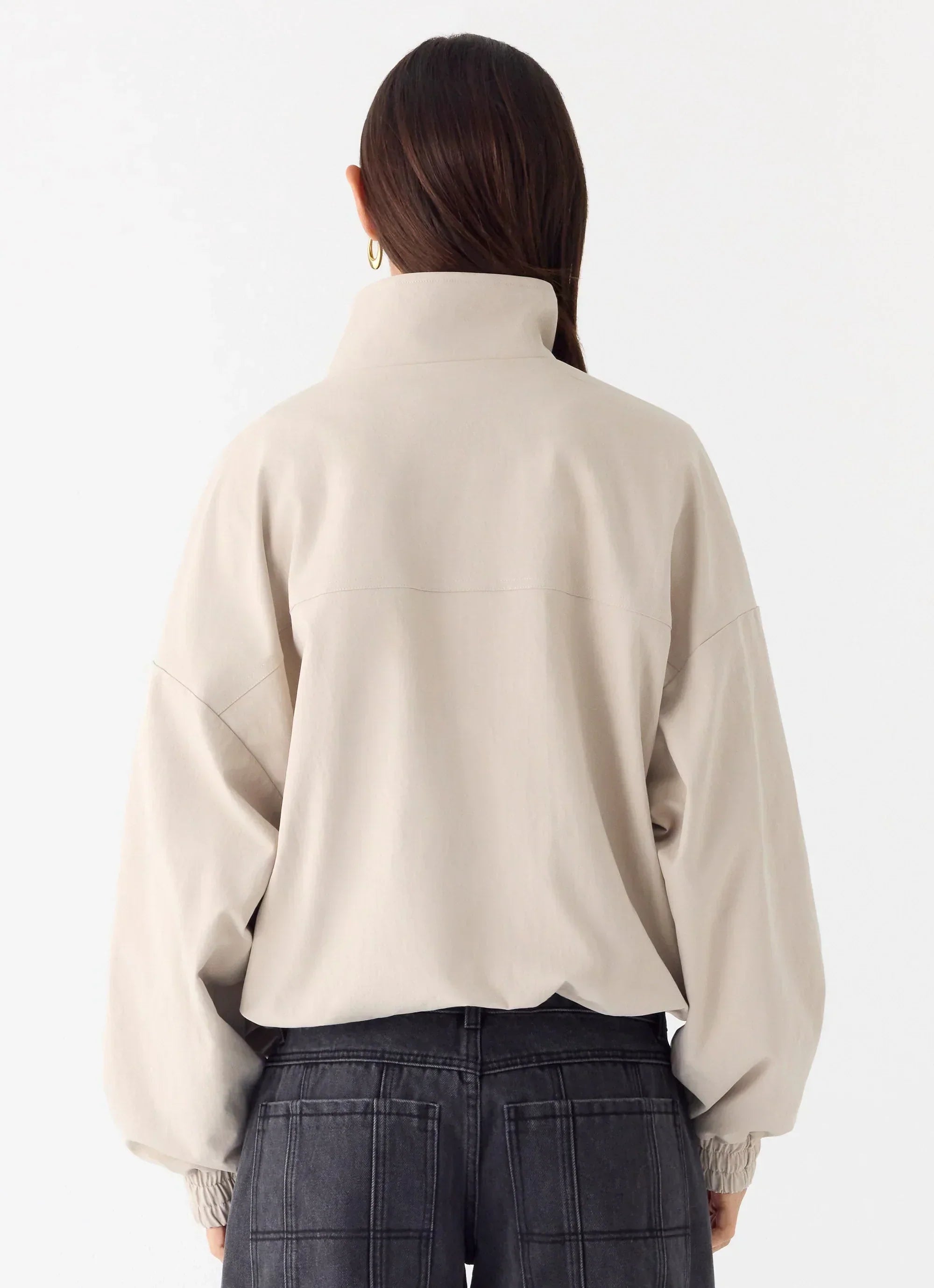 Luca Trench Jacket - Cool Tan