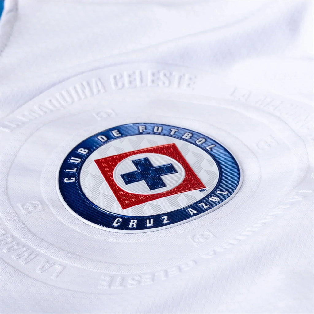 Pirma Cruz Azul Away Jersey 24/25 (White/Blue)