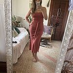 Ways I Loved You Knit Midi Dress White