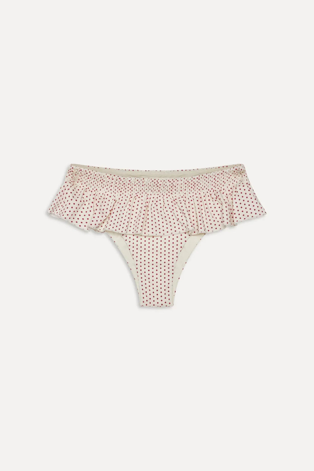 x BELLA HADID Sunday Swim Skirt - Strawberry Polka Dot