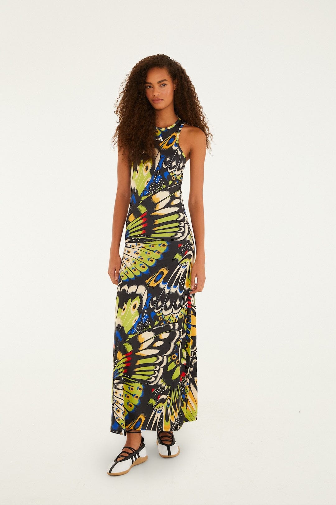 Colorfly Green Adidas Dress