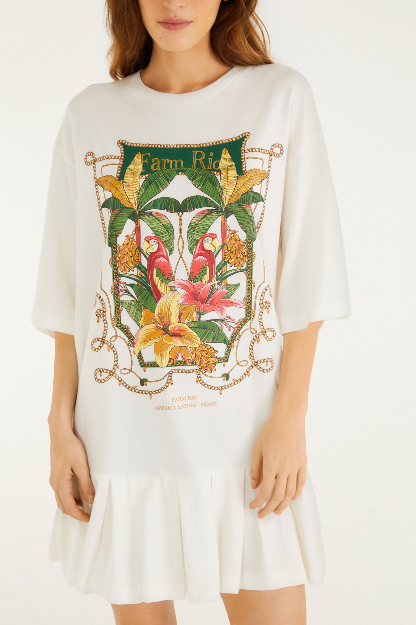 Tropical Royalty Mini Dress