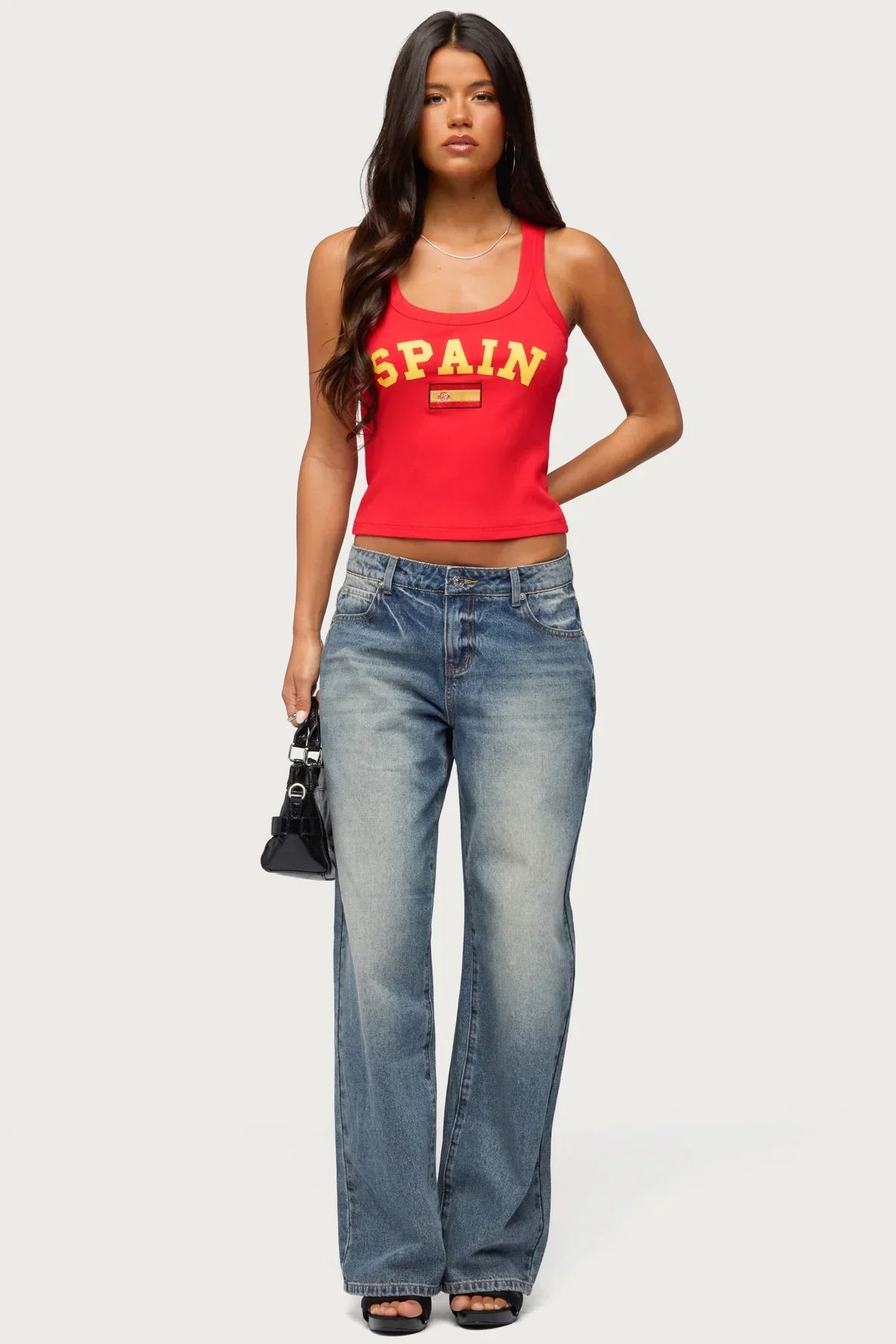 Spain Ribbed Tank Top