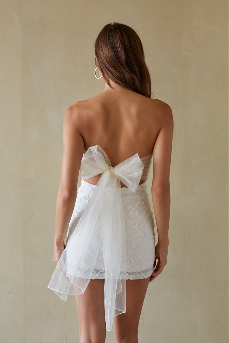 Nixie Coquette Sequin Mini Dress