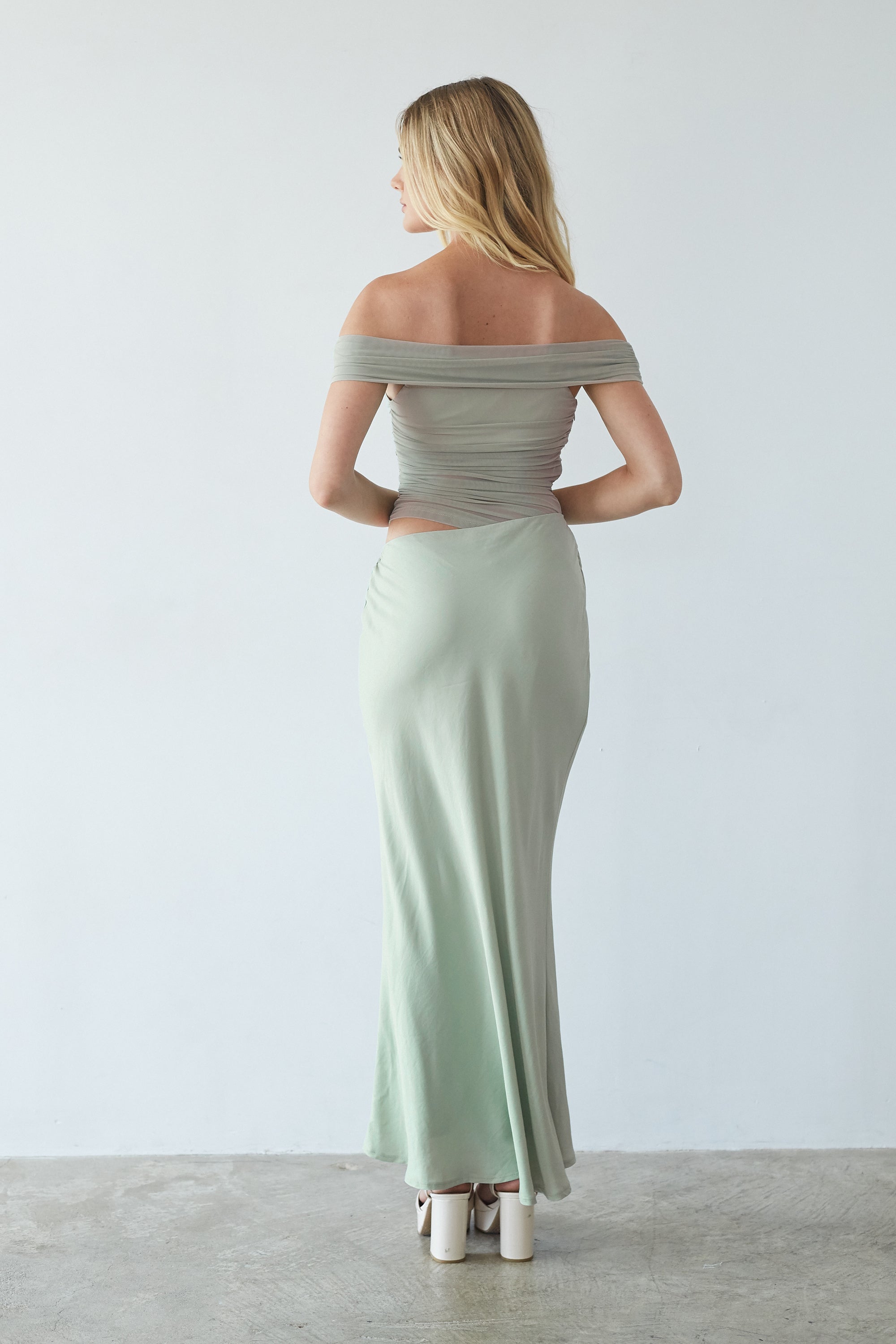 Rosalia Mesh Maxi Dress