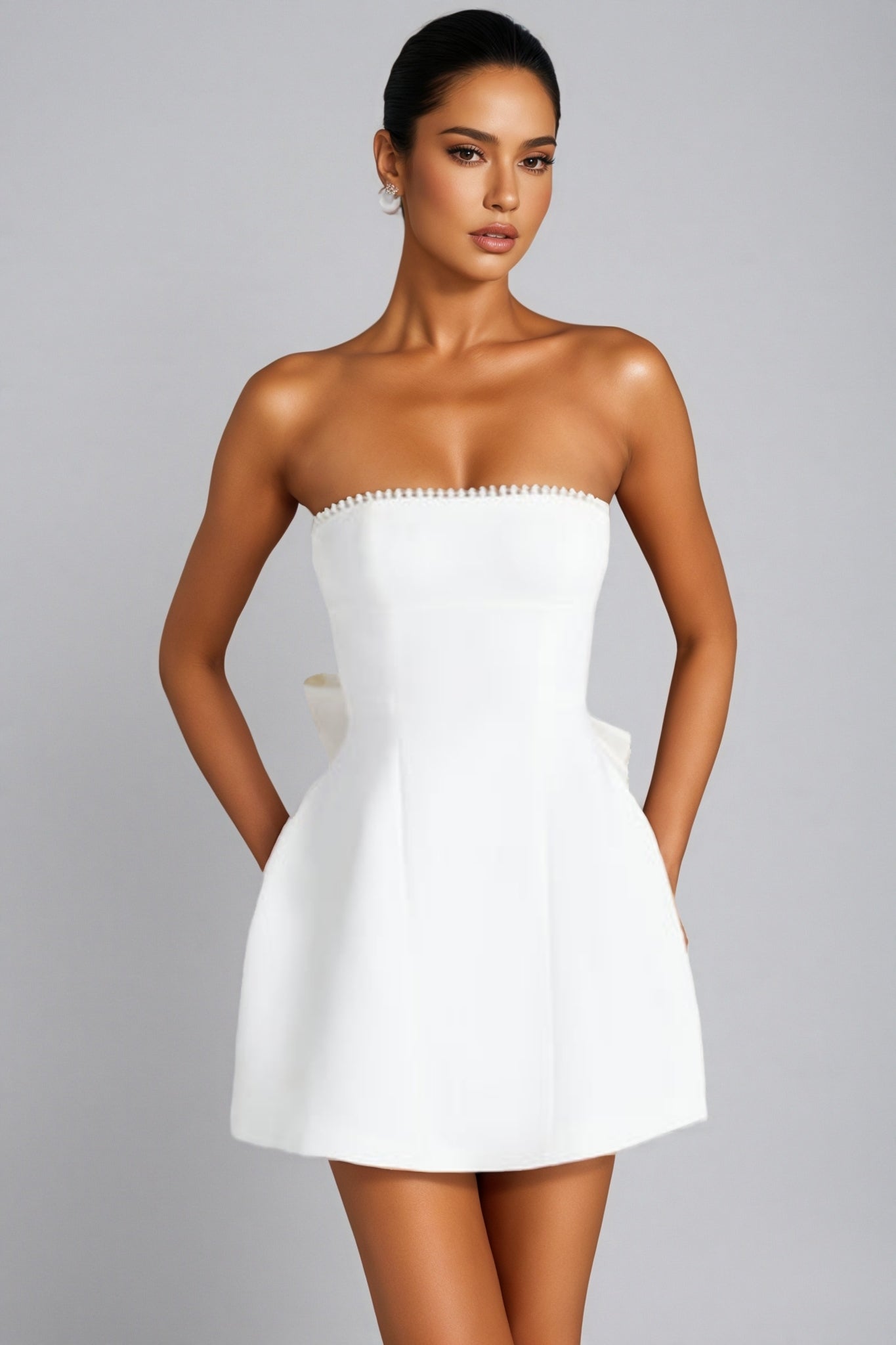 Raymos Backless Butterfly Mini Dress