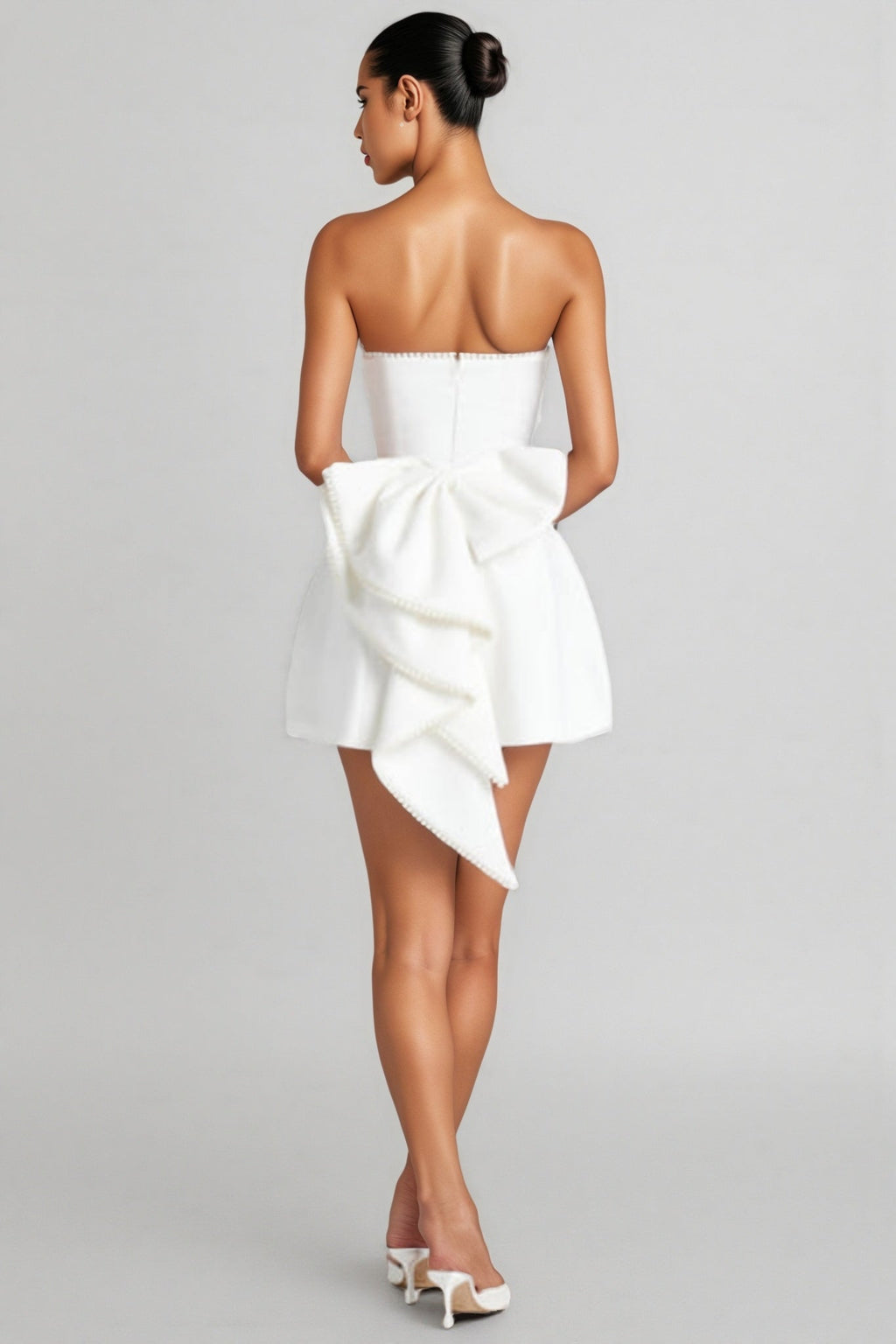 Raymos Backless Butterfly Mini Dress