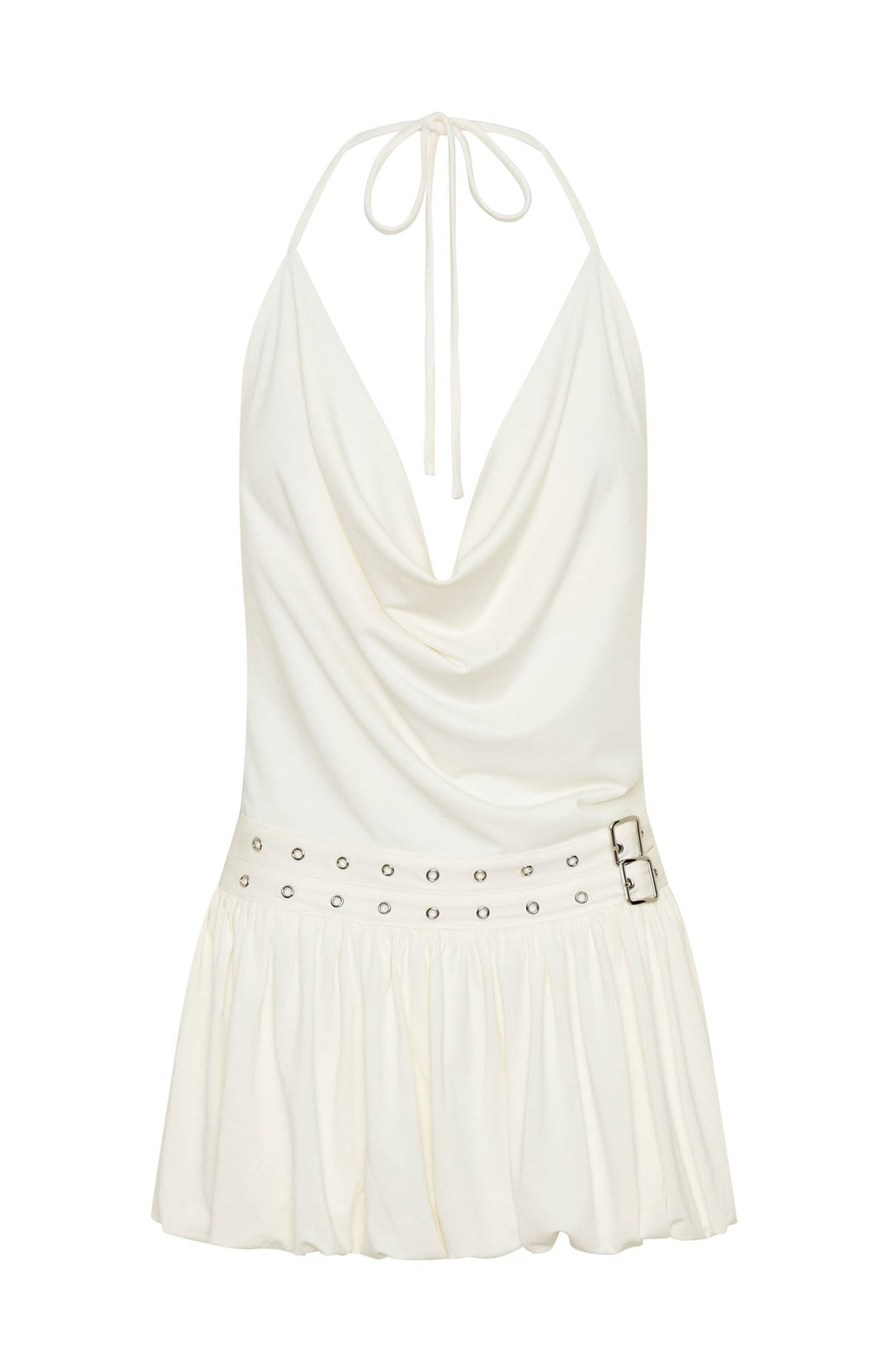 Calling Me Mini Dress Cream
