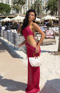 Have My Attention Maxi Dress Berry