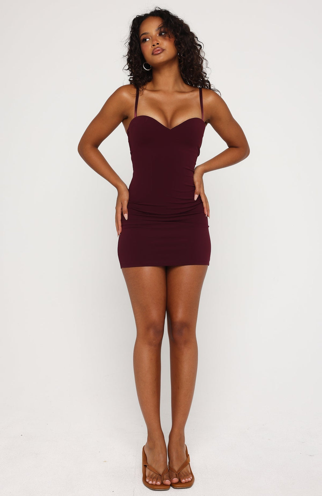 I Know You Tried Mini Dress Wine
